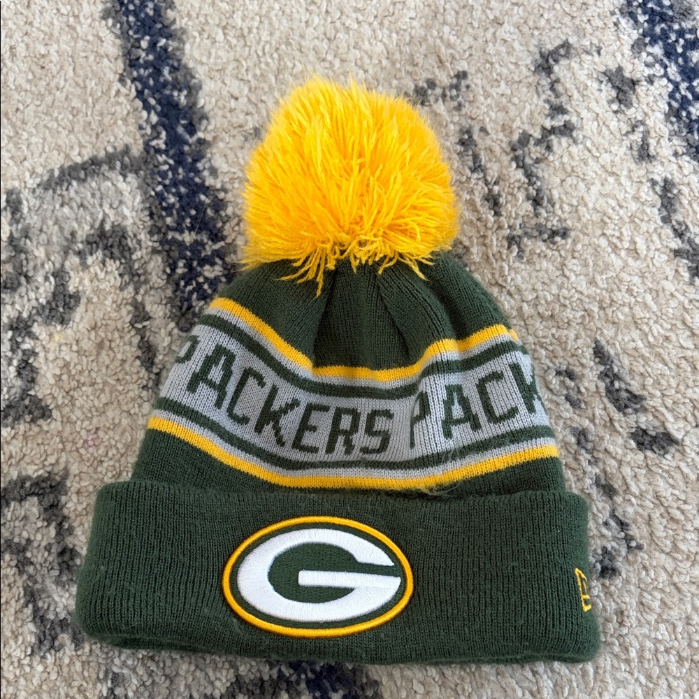 NFL Green Bay Packers Kids Pom Hat (child)